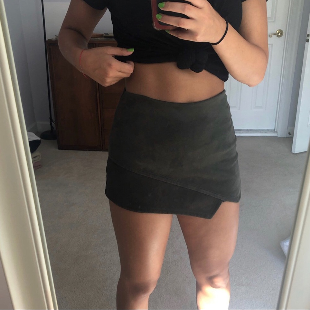green skort